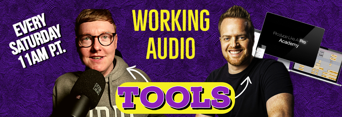 Working Audio Tools hero banner